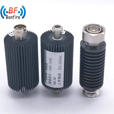 10W 20W 50W 100W 200W RF Attenuateur coaxiale passif à faible Pim pour la communication sans fil