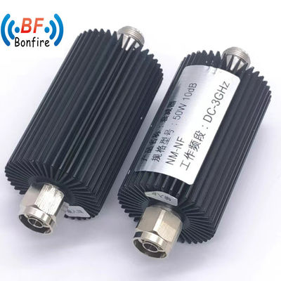 10W 20W 50W 100W 200W RF Attenuateur coaxiale passif à faible Pim pour la communication sans fil