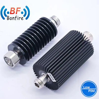 Attenuateur coaxial RF de haute puissance de 200 W N Connecteur mâle à femelle DC-3800MHz 50 Ohm Rouge