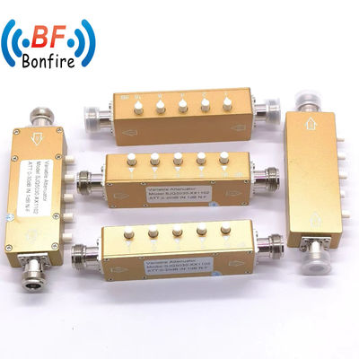 Attenuateur à pas pour un contrôle fluide du signal à DC-3000MHz Attenuateur RF variable 5W 10W
