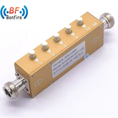 Attenuateur à pas pour un contrôle fluide du signal à DC-3000MHz Attenuateur RF variable 5W 10W