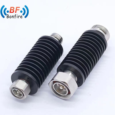 Attenuateur fixe unidirectionnel de 100 W 3/6/10/20 dB N-Homme à N-Femme DC-3800MHz Noir