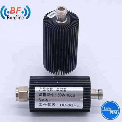 Attenuateur RF gris DC-3800MHz 3dB 6dB 10dB 15dB 20dB 30dB 40dB 5W Attenuateur coaxial SMA-masculin à SMA-féminin réglable