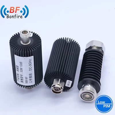 Capacité Ibs/Das 100W RF Attenuateurs coaxiaux fixes avec N connecteur mâle à N connecteur femelle