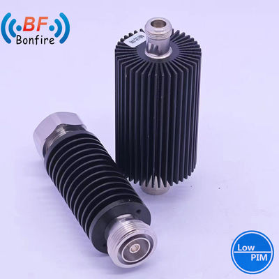 Adaptateur coaxial RF réglable de 100 W rouge DC-3800MHz DIN Femme à homme 3-40dB