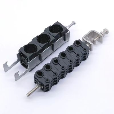 KXK-2201- Double trou double câble de pinceau pour câble d'alimentation en acier inoxydable à la tour de cellule