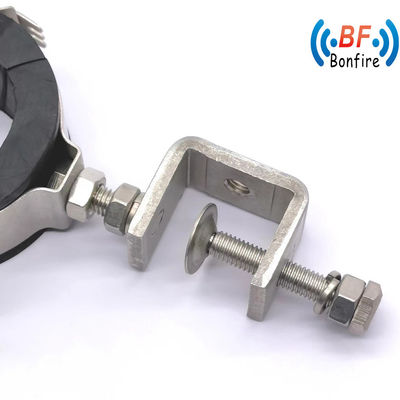 Clampe d'alimentation en acier inoxydable à oreille d'ancrage Clampe de câble conçue pour le type O de 17,5 mm