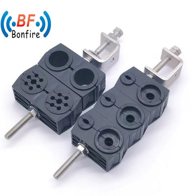 Quantité personnalisée FTTH isolation électrique en plastique de bout mort ADSS câble de fixation