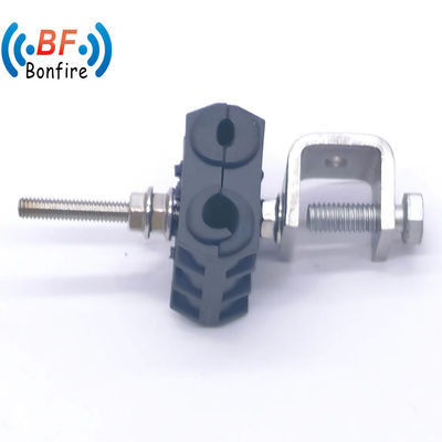 Clampe de câble en acier inoxydable en caoutchouc isolé de 3/8 pouces pour des applications personnalisées