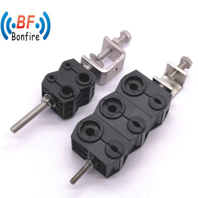 Clampes de câble radiant de 5/8 pouces pour câble coaxial Type de construction à trou unique