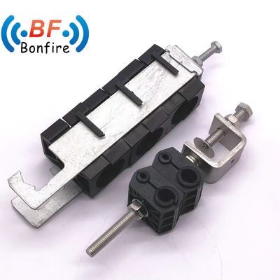 15.00cm * 6.00cm * 1.50cm Package 3 Way Feeder Clamp pour les fibres et les câbles électriques de 5 mm