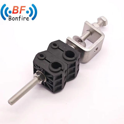 Clampes de câble d'alimentation de l'oreille à ancrage résistant aux UV KXK-XXXXX pour une installation rapide et facile