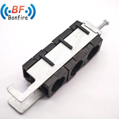 4.5-6mm 2* 7-22mm Three Saddles Hook Type Cable Feeder Clamp pour les projets de construction