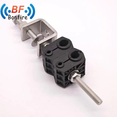 4.5-6mm 2* 7-22mm Three Saddles Hook Type Cable Feeder Clamp pour les projets de construction