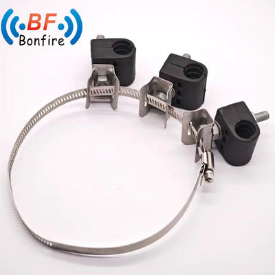 4.5-6mm 2* 7-22mm Three Saddles Hook Type Cable Feeder Clamp pour les projets de construction