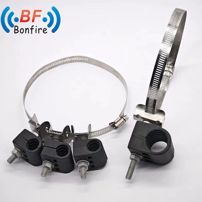 Clampes de câble de tour d'alimentation à pile unique KXK-XXXXX RF M 1 X 33 mm avec options personnalisées
