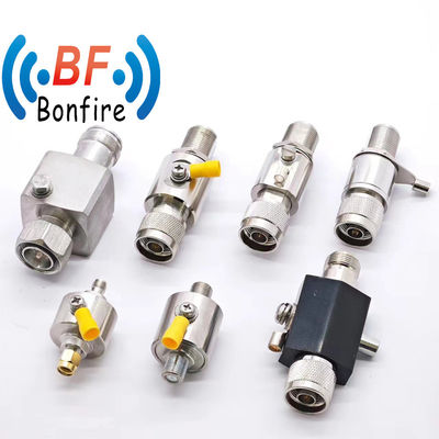 Cable de connexion 3G coaxiale RF gris N de type mâle à RP-SMA Connecteur N à RP-SMA