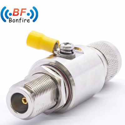 Protection contre les surtensions électriques coaxiales RF N-M à N-F 6000MHz UHF Pl259 à So239 Jack Arrester