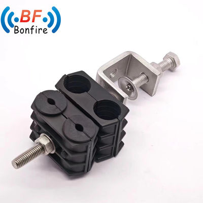 0.410 kg Tour de télécommunications miniature Ss 304 Serre-câble d'alimentation pour une performance durable