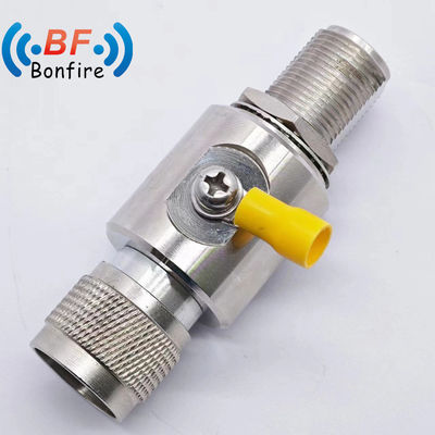 Assurance DC-6000MHz UHF Arrestateur RF coaxial de foudre avec interface N-M à N-F