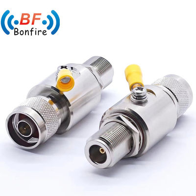 Assurance DC-6000MHz UHF Arrestateur RF coaxial de foudre avec interface N-M à N-F