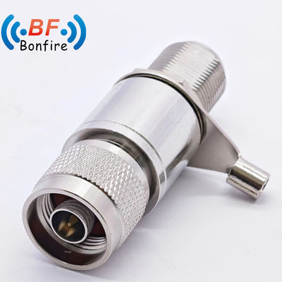 DC-6000MHz V UHF Lightning Arrester Pl259 RF Surge Protector Plug mâle à prise So239