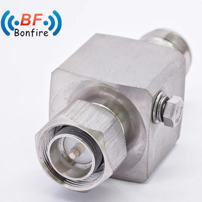Réglageur de surtension radio gris 698-3800MHz N SMA Connecteur coaxial Protègeur contre la foudre