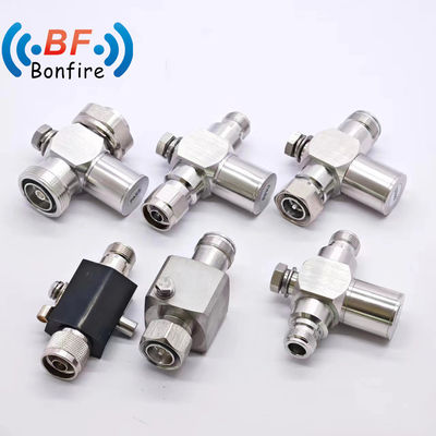 BLQ-XXXXX 698-3800MHz RF double protecteur contre la foudre féminin N-F à 4.3-10-F Surge Arrestor