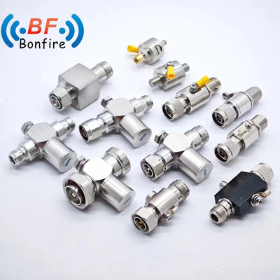 BLQ-XXXXX RF 698-3800MHz Jack féminin Arrêteur coaxial de foudre Interface N-M à N-F
