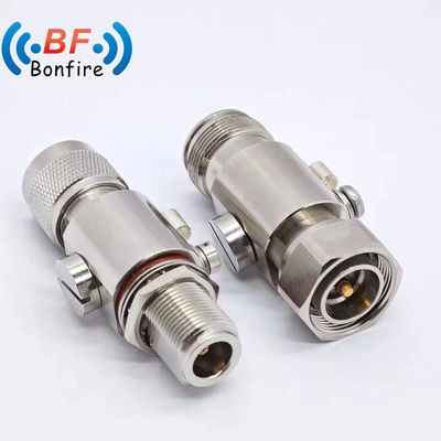 Arrêteur de foudre RF de type F personnalisé pour télévision 698-3800MHz Double double Femme