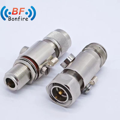 Arrêteur de foudre RF de type F personnalisé pour télévision 698-3800MHz Double double Femme