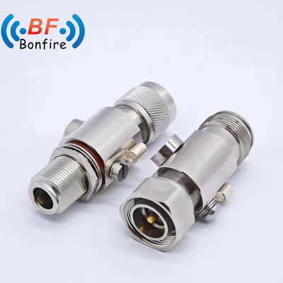 Arrêteur de foudre RF de type F personnalisé pour télévision 698-3800MHz Double double Femme