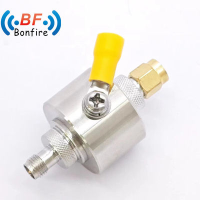 Grise 50 ohm F type mâle prise à F femelle Jack Coaxial Protector Surge Arrestor 0-3GHz