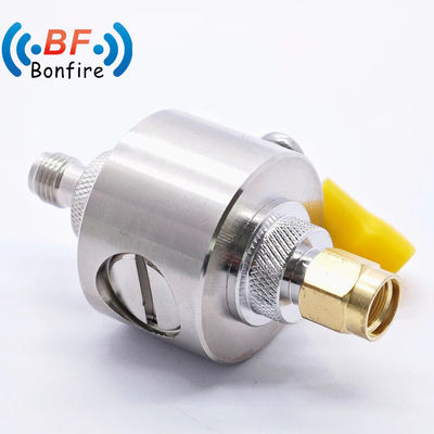 Arrêteur de foudre RF double jack F féminin à F Jack Protecteur contre les surtensions par câble coaxial 698-3800MHz Intérieur/extérieur IP65
