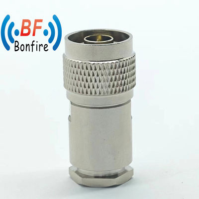 DC-11GHz N Clampe droite mâle LMR 400 Connecteur RF de type captif Taux d'étanchéité IP 67