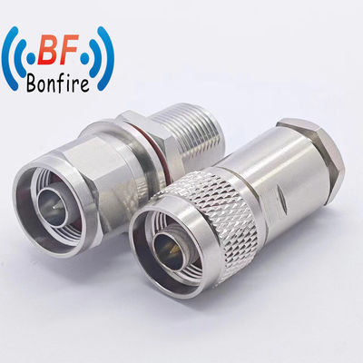 DC-11GHz N Clampe droite mâle LMR 400 Connecteur RF de type captif Taux d'étanchéité IP 67