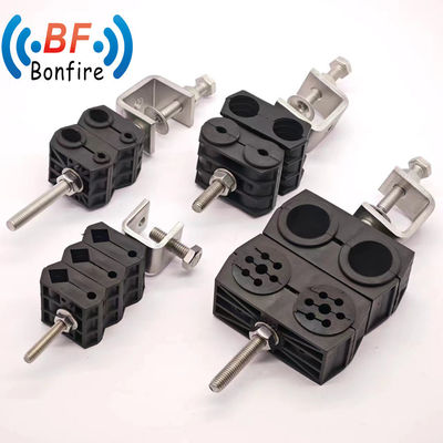 Clampes à double câble RF en acier inoxydable pour emballage Taille 15,00cm * 6,00cm * 1,50cm