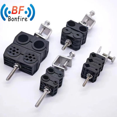 Clampes à double câble RF en acier inoxydable pour emballage Taille 15,00cm * 6,00cm * 1,50cm