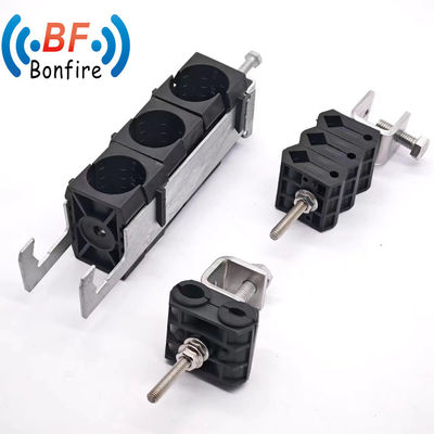 Serre-câble à double alimentation noire pour les services de fabrication OEM/ODM personnalisés