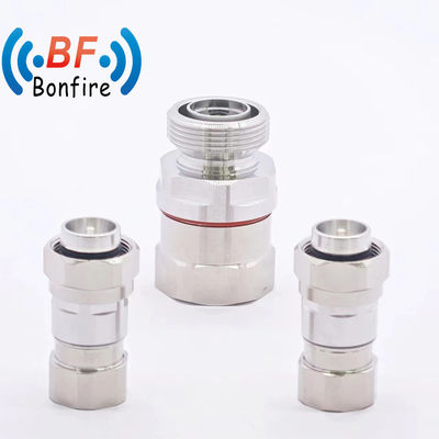 Pim faible -150 dBc DIN Femme à 4310 Homme Adaptateur de connecteur RF droit Perte d'insertion dB 0.1