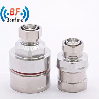 Pim faible -150 dBc DIN Femme à 4310 Homme Adaptateur de connecteur RF droit Perte d'insertion dB 0.1