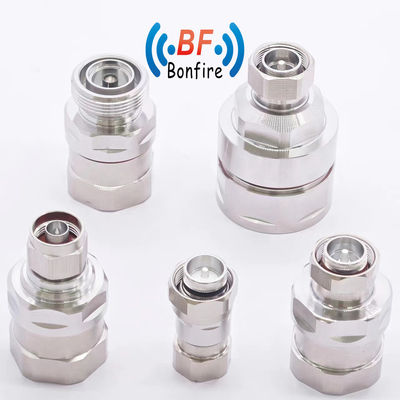 Pim faible -150 dBc DIN Femme à 4310 Homme Adaptateur de connecteur RF droit Perte d'insertion dB 0.1
