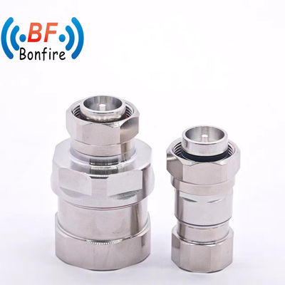 Pim faible -150 dBc 50 Ohm N Ensemble d'adaptateur de connecteur RF mâle avec perte d'insertion de 0,1 dB