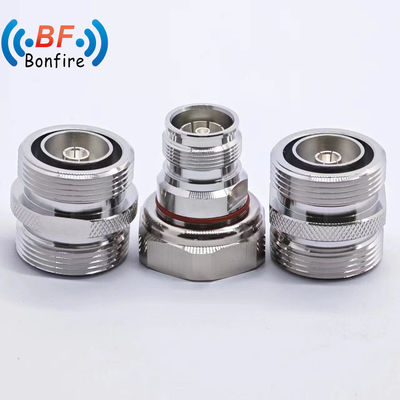 Vente directe de connecteur RF N-Male pour câble d'alimentation de 7/8 &quot; Durée de plus de 500 cycles