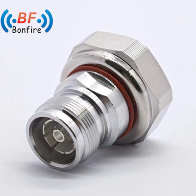 Connecteur RF 4.3-10 mâle à 7/16 DIN femelle type droit LJQ-XXXXX