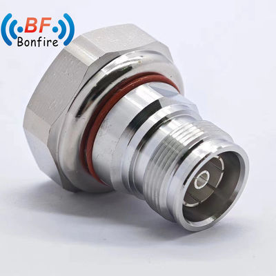 Connecteur RF 4.3-10 mâle à 7/16 DIN femelle type droit LJQ-XXXXX