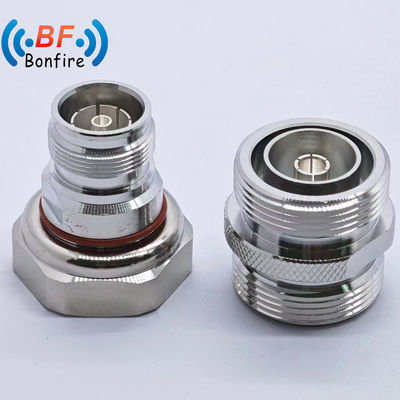Connecteur RF 4.3-10 mâle à 7/16 DIN femelle type droit LJQ-XXXXX
