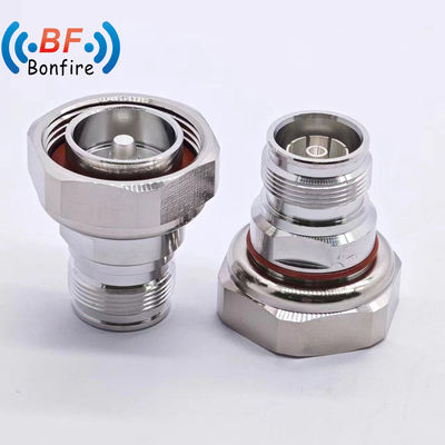 Connecteur RF à faible PIM -160dbc DC-4GHz 4.3/10 Adaptateur RF mâle à N femelle pour matériaux