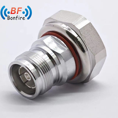 Connecteur RF à faible PIM -160dbc DC-4GHz 4.3/10 Adaptateur RF mâle à N femelle pour matériaux