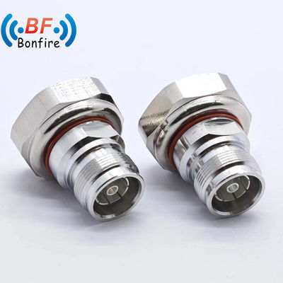 Connecteur RF à faible PIM -160dbc DC-4GHz 4.3/10 Adaptateur RF mâle à N femelle pour matériaux